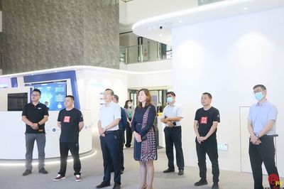 济南市科协领导到槐荫区调研企业科创工作