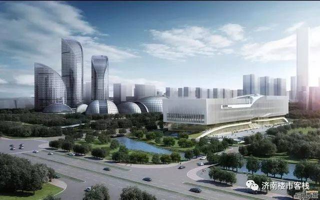 济南西客站山东省科技馆新馆进度